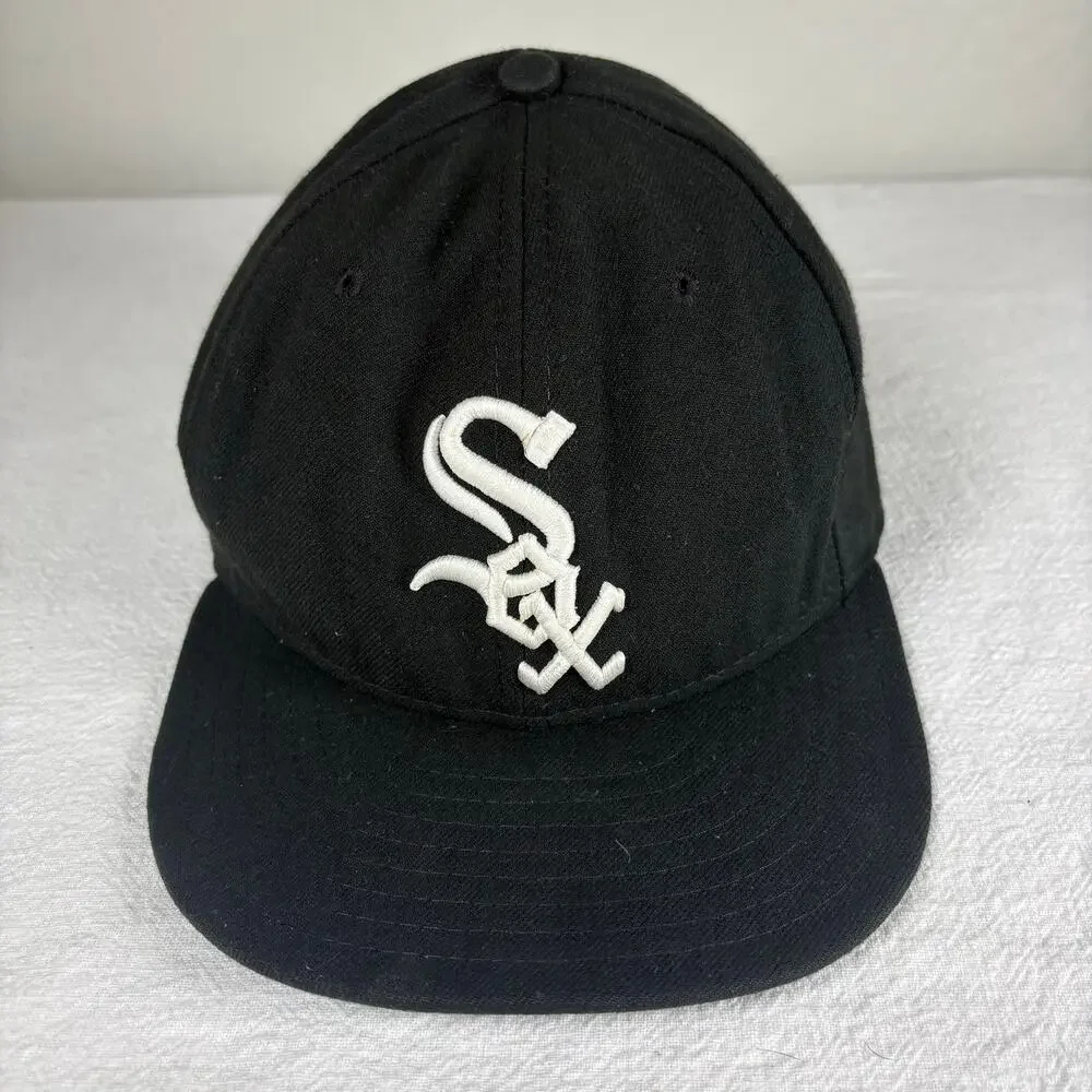 Chicago White Sox MLB Baseball Hat 2007-11 New Era 59FIFTY On Field Cap 7 1/2